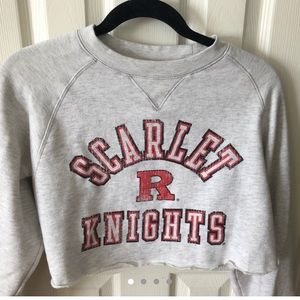 Cropped RU sweater ❤️
